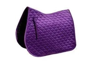Rhinegold Velvet Hexagon GP Saddle Pad - Birdham Animal Feeds