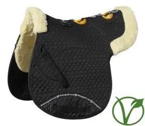 Rhinegold Luxe Fur Vented Numnah - Birdham Animal Feeds