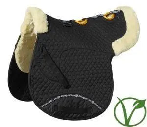 Rhinegold Luxe Fur Vented Numnah - Birdham Animal Feeds