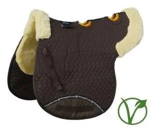 Rhinegold Luxe Fur Vented Numnah - Birdham Animal Feeds