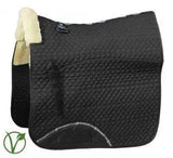 Rhinegold Luxe Fur Dressage Saddle Cloth - Birdham Animal Feeds
