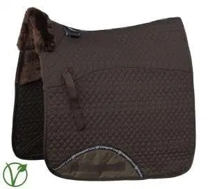 Rhinegold Luxe Fur Dressage Saddle Cloth - Birdham Animal Feeds