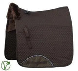 Rhinegold Luxe Fur Dressage Saddle Cloth - Birdham Animal Feeds