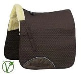 Rhinegold Luxe Fur Dressage Saddle Cloth - Birdham Animal Feeds