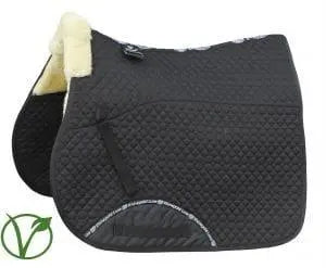 Rhinegold Luxe Fur Lined Saddle Cloth - Birdham Animal Feeds