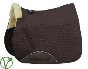 Rhinegold Luxe Fur Lined Saddle Cloth - Birdham Animal Feeds
