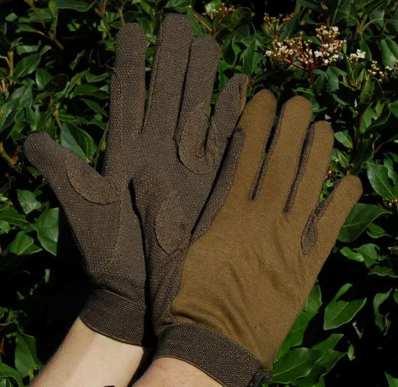 Rhinegold Cotton Pimple Gloves - Birdham Animal Feeds