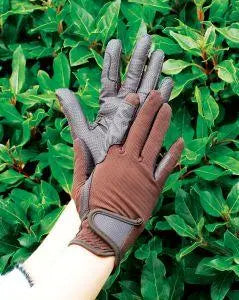 Rhinegold Super Stretch Mesh Back Glove - Birdham Animal Feeds