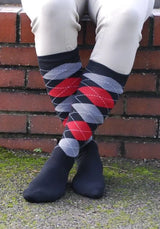 Mens Rhinegold Cool & Dry Cushion Sole Riding Socks - Birdham Animal Feeds