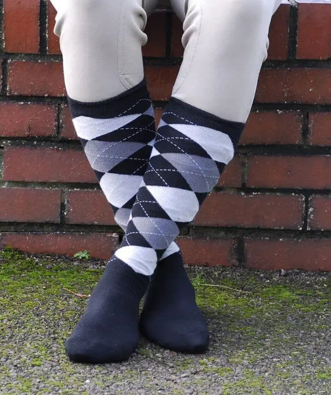 Mens Rhinegold Cool & Dry Cushion Sole Riding Socks - Birdham Animal Feeds