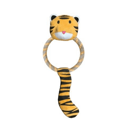 Beco Eco-Friendly Tilly the Tiger Dog Toy  - Birdham Animal Feeds