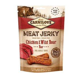 Carnilove Jerky Chicken with Wild Boar Bar - Birdham Animal Feeds