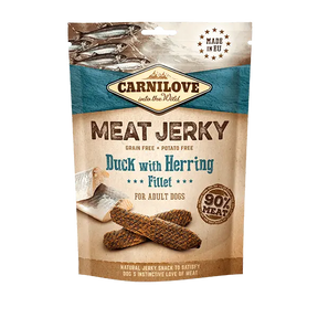 Carnilove Jerky Duck with Herring Fillet - Birdham Animal Feeds