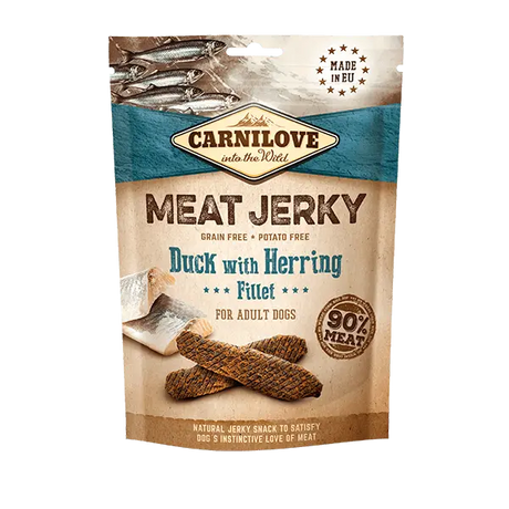 Carnilove Jerky Duck with Herring Fillet - Birdham Animal Feeds