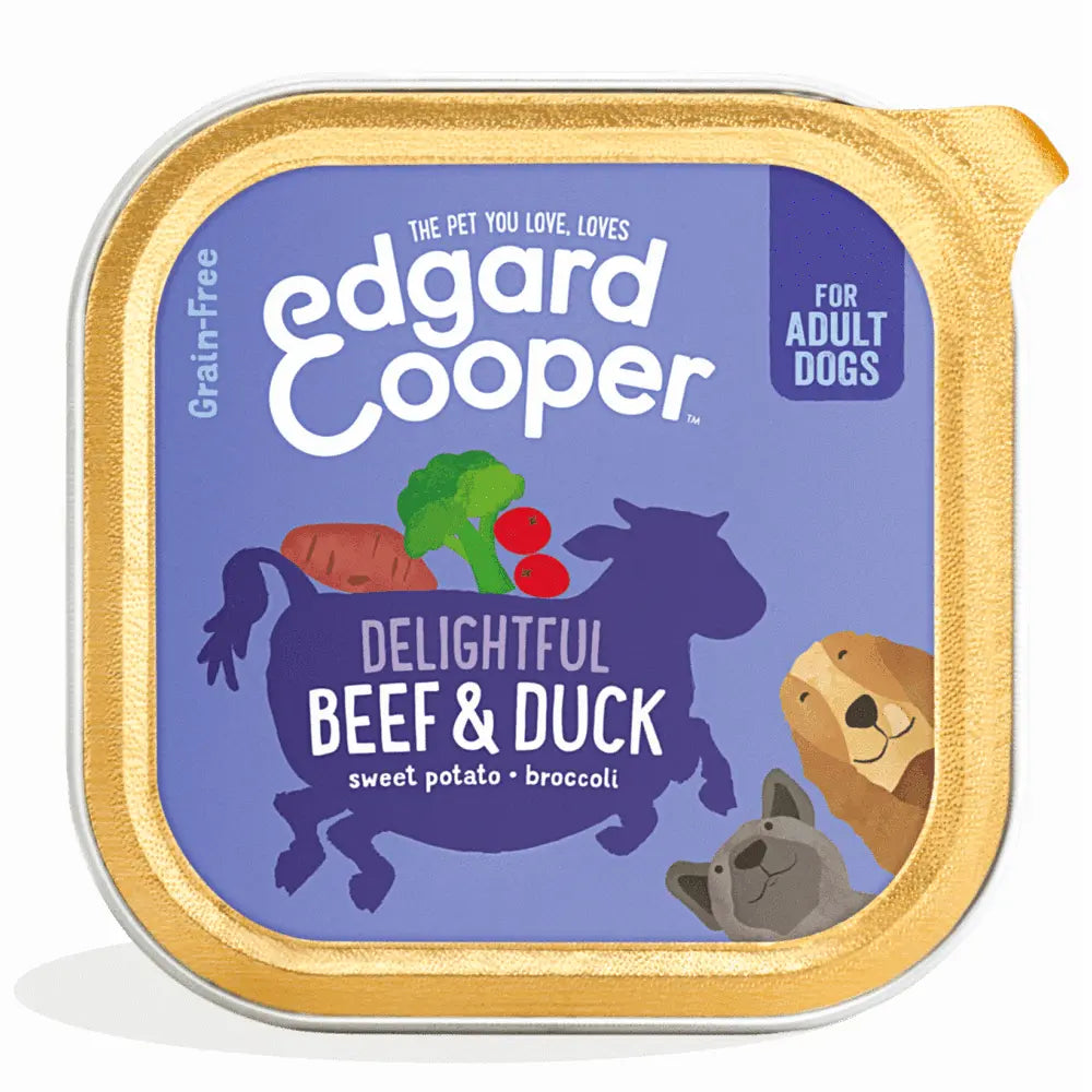 Edgard Cooper Beef and Duck Wet Dog Food 150g - Birdham Animal Feeds