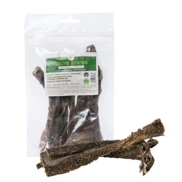 JR Dried Tripe Sticks 100g - Birdham Animal Feeds