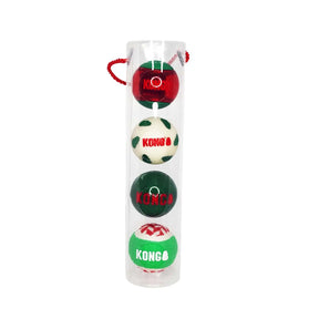 Kong Occasions Holiday Balls - Birdham Animal Feeds