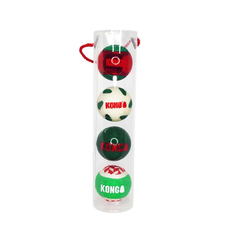 Kong Occasions Holiday Balls - Birdham Animal Feeds