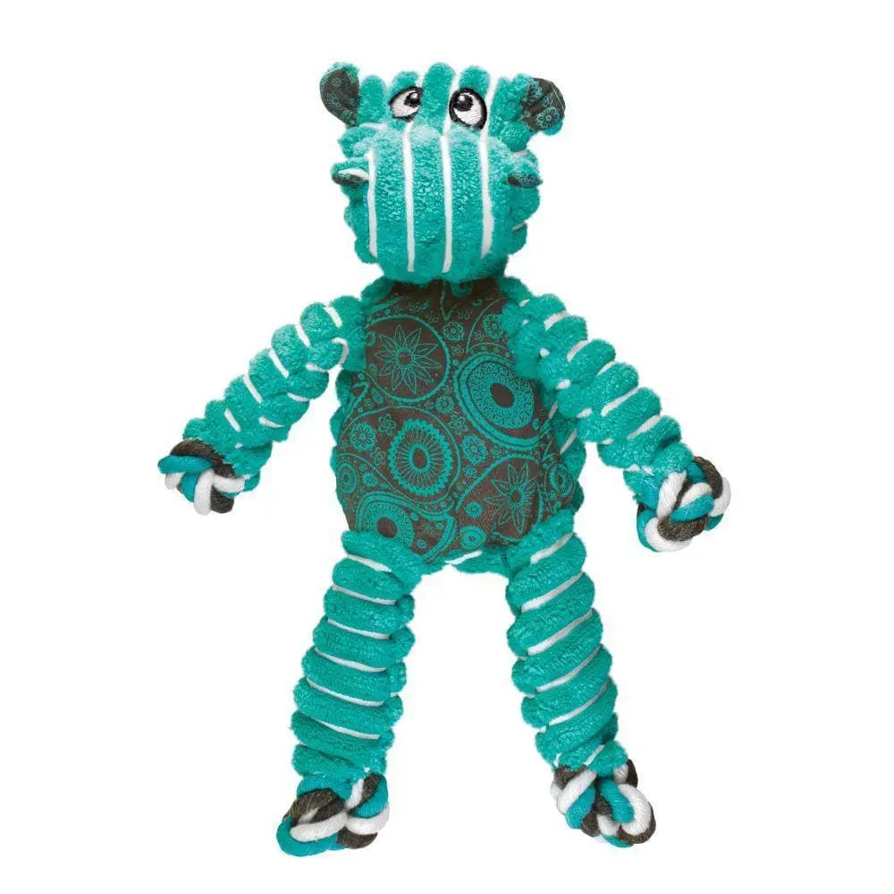 Kong Floppy Knots Hippo Dog Toy  - Birdham Animal Feeds