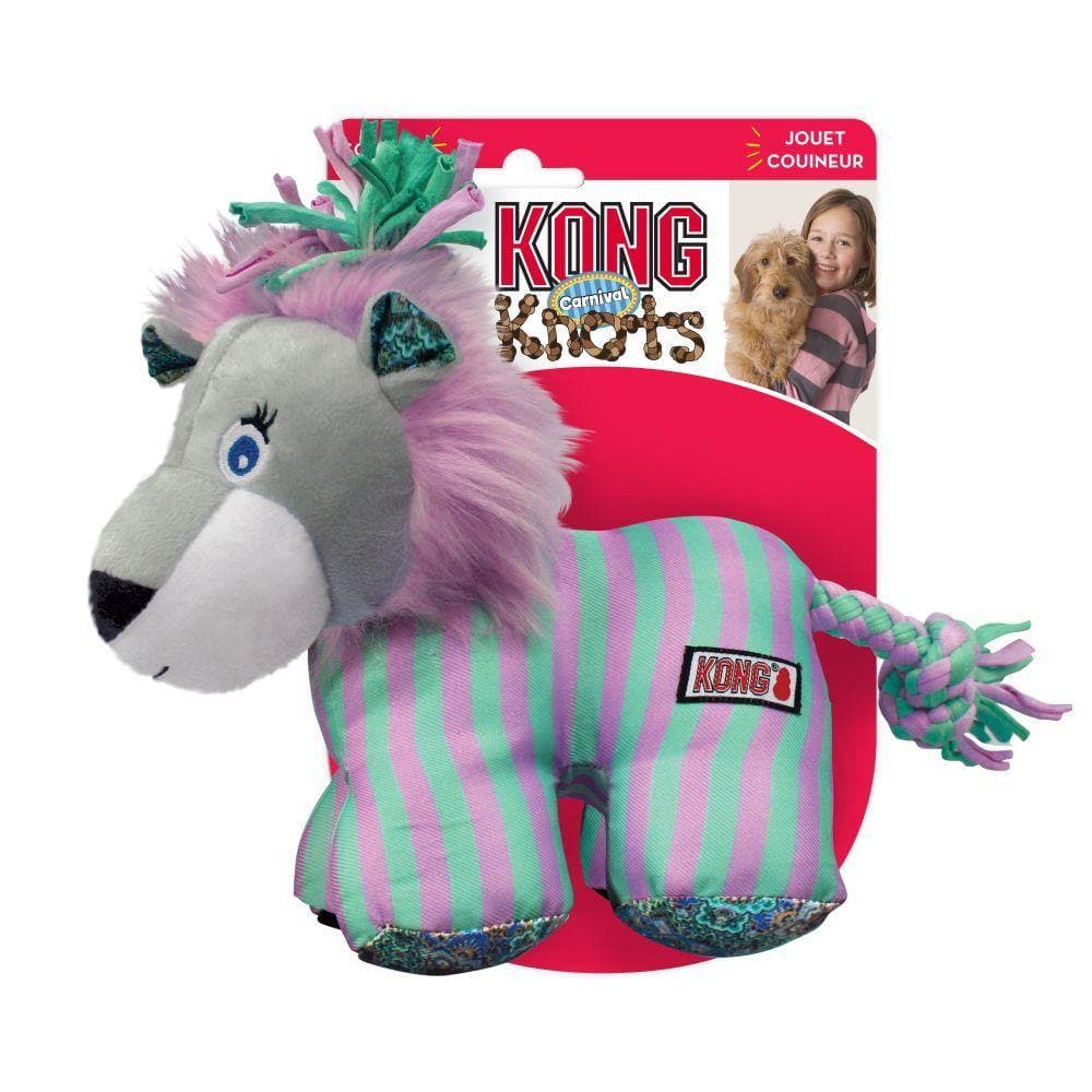 Kong Knots Carnival Lion Dog Toy  - Birdham Animal Feeds