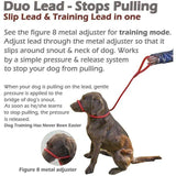 Miro and Makauri Slip Lead Figure 8 Lead with Rubber Handle  - Birdham Animal Feeds