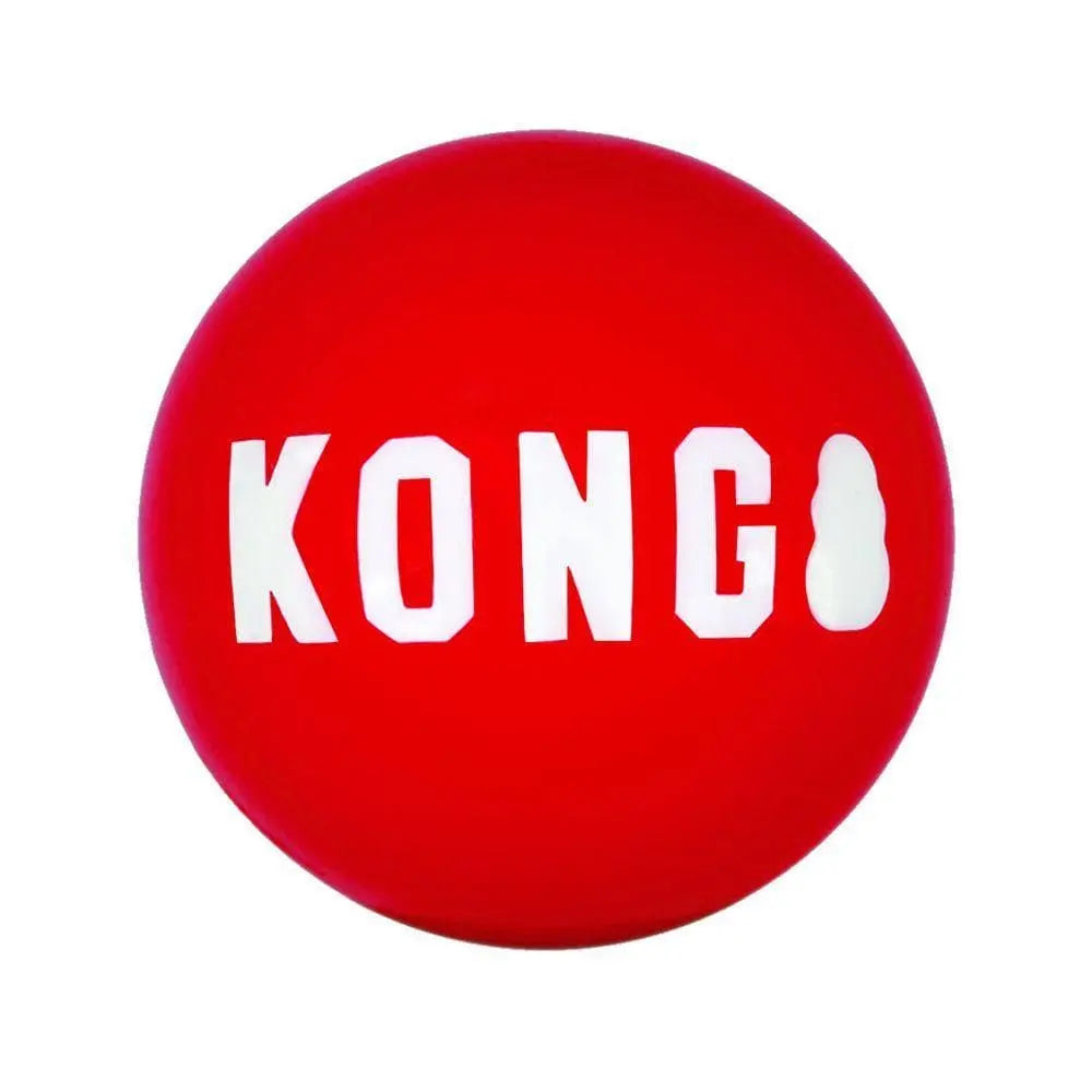 Kong Signature Ball (No Packaging)  - Birdham Animal Feeds