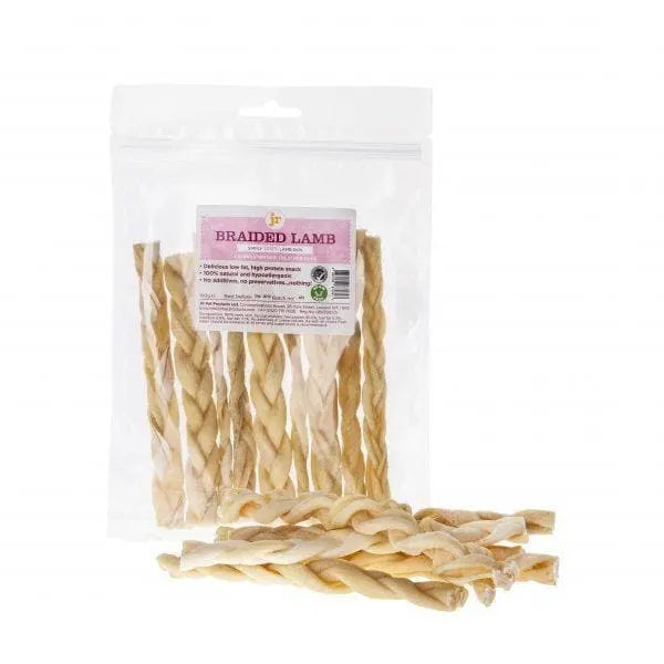 Braided Lamb 100g  - Birdham Animal Feeds