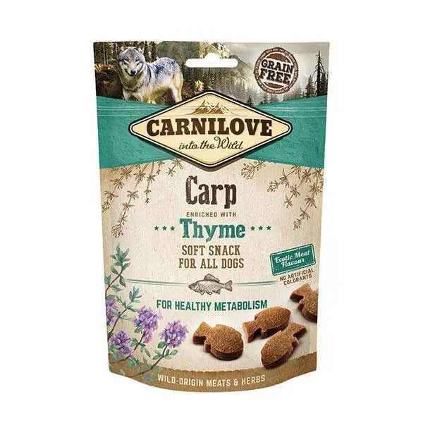 Carnilove Carp with Thyme Dog Treats - Birdham Animal Feeds