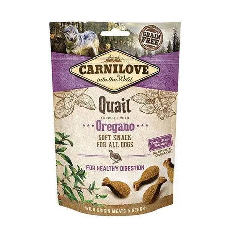 Carnilove Quail with Oregano Dog Treats - Birdham Animal Feeds