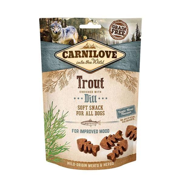 Carnilove Trout with Dill Dog Treats - Birdham Animal Feeds