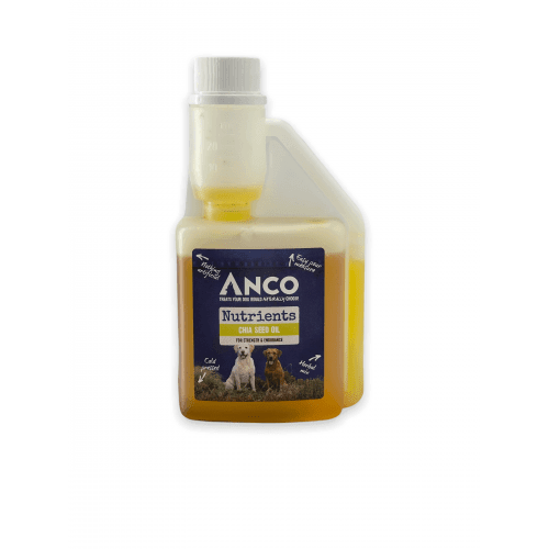 Anco Chia Oil with Herbs 250ml - Birdham Animal Feeds
