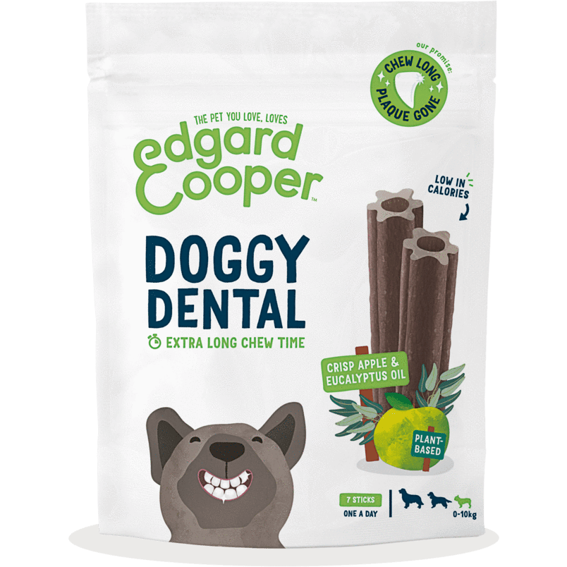 Edgard Cooper Doggy Dental Apple and Eucalyptus - Birdham Animal Feeds