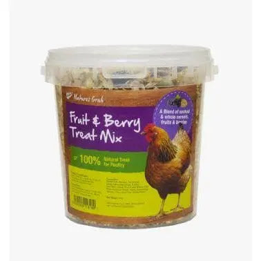 Natures Grub Fruit and Berry Mix Poultry Treat 600g  - Birdham Animal Feeds