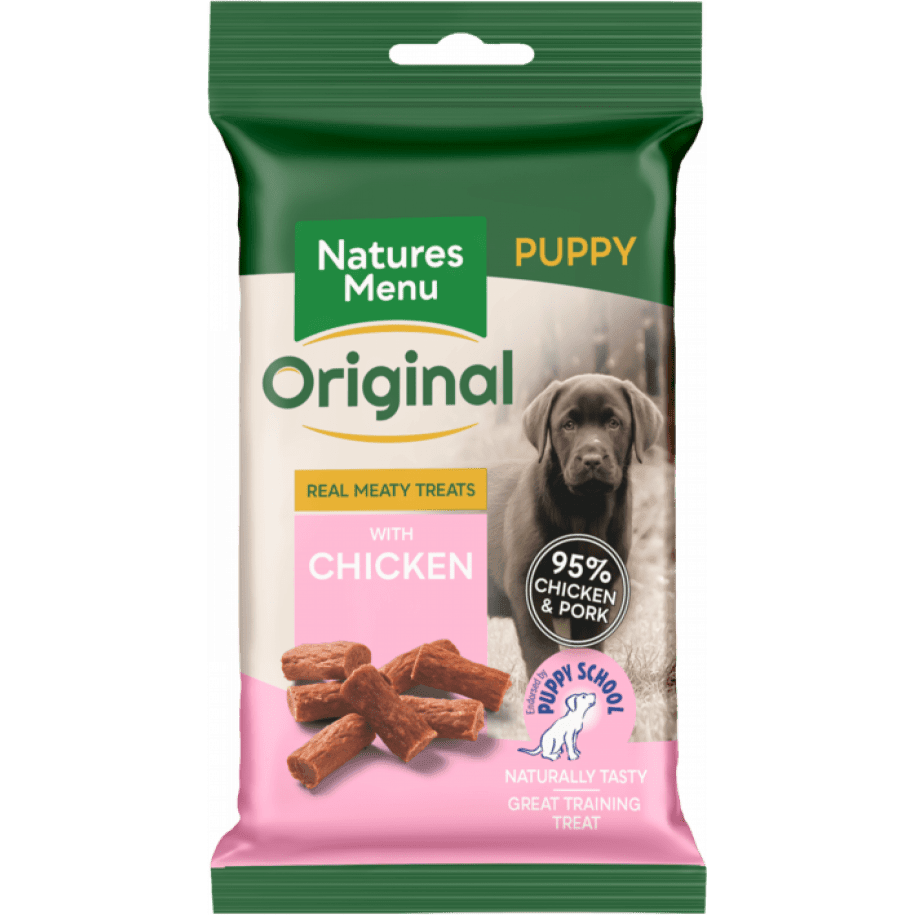 Natures Menu Real Meaty Treats for Puppies 60g  - Birdham Animal Feeds