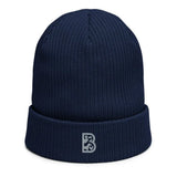 Organic ribbed beanie hat - Birdham Animal Feeds