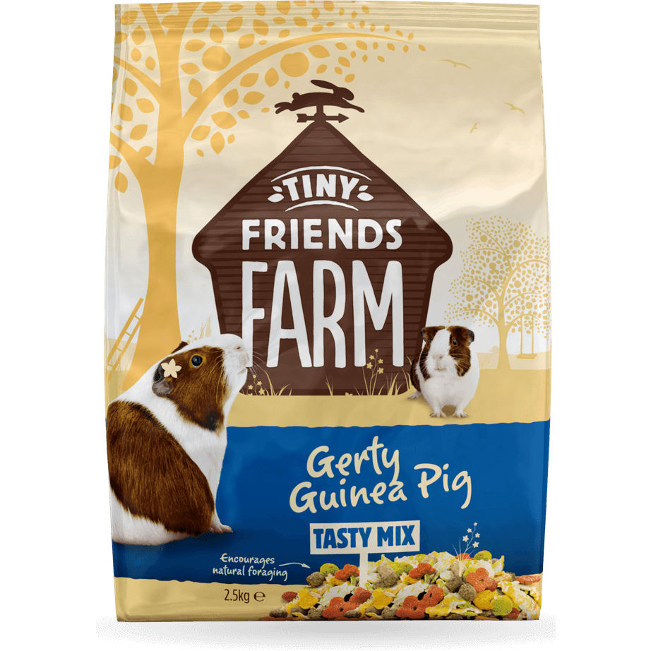 Tiny Friends Farm Gerty Guinea Pig Tasty Mix 850g  - Birdham Animal Feeds